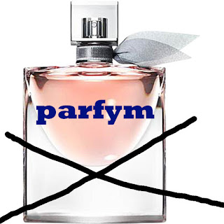 Parfym är farliga så att använda på denna tiden