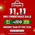 Shopee 11.11 Sale 2021 features Big Christmas Sale, free shipping, vouchers