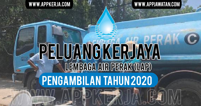 Jawatan Kosong di Lembaga Air Perak (LAP) - Appkerja Malaysia