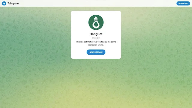 Hangbot Telegram Game Bot