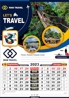 Kalender Dinding 2023 CDR PSD