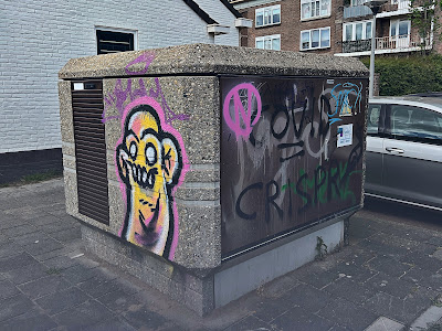 Nicker - graffiti, Arnhem