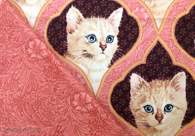 'Ivory Cats' by Lesley Anne, for Quilting Treasures, 2011