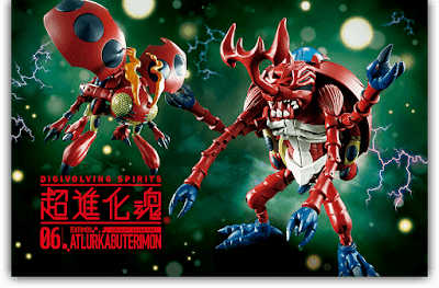 Primer vistazo a Digivolving Spirits Tentomon y Alturkabuterimon de "Digimon Adventure" - Tamashii Nations