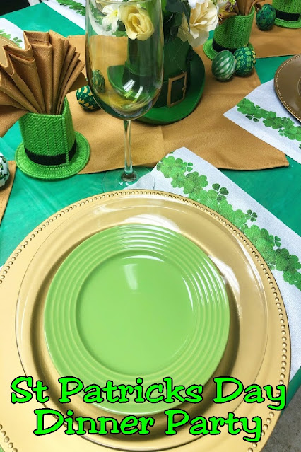 Have fun this St Patrick's day with this simple yet elegant table decor from Dollar Tree.  It's a fun way to celebrate the holiday and make memories with the kids.