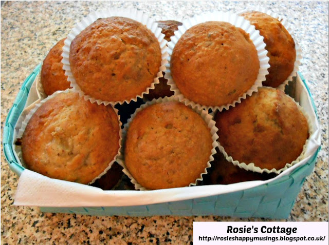 Delicious banana muffins: So easy to make from this recipe and such fun to share...