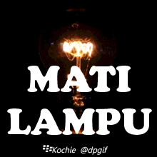 DP BBM MATI LAMPU Terbaru Paling Lucu, Kocak Gokil Banget - Kochie 