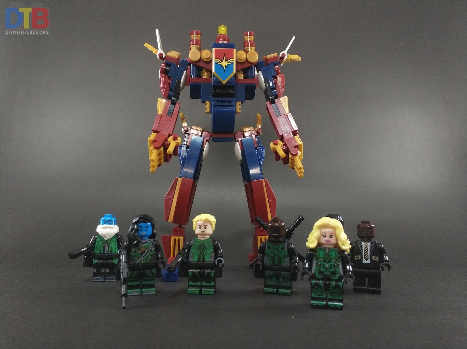 HJLepin 6920: Captain Marvel and Star Force Minifigs Review