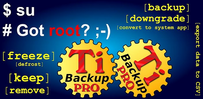 download Titanium Backup Pro 6.1.0 APK [Cracked Key]