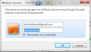 akun Google Sobat beserta passwordnya