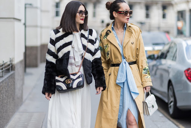 top street style from london fashion week