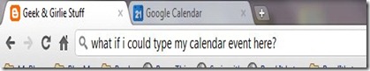 Chrome searchbad