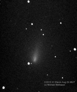 cometa Elenin 29 de agosto 2011
