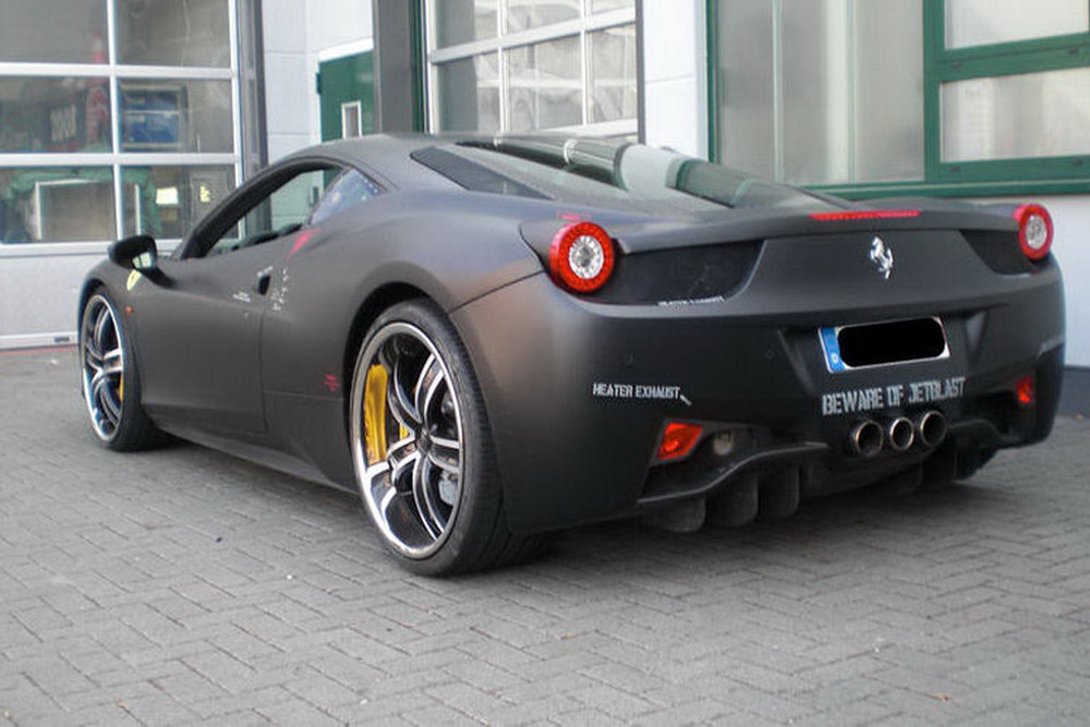 Ferrari 458 Italia Themed after F117 Nighthawk Stealth Jet Fighter my