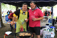 Cuadrillas participantes en los concursos de tortilla y paella