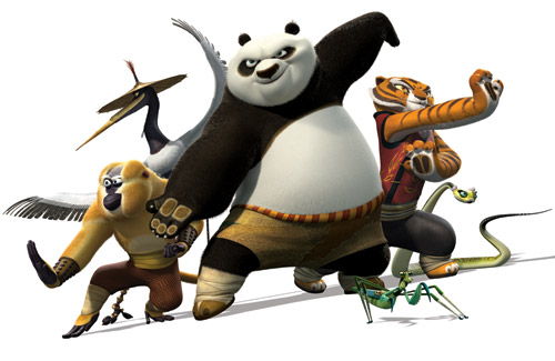 Kung Fu Panda Clipart title=