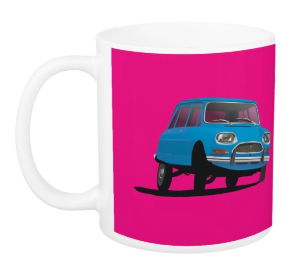 Citroën Ami 8 muki mugs