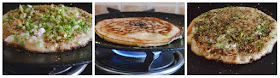 Spring Onion Podi Uthappam/Spicy Green Uthappam