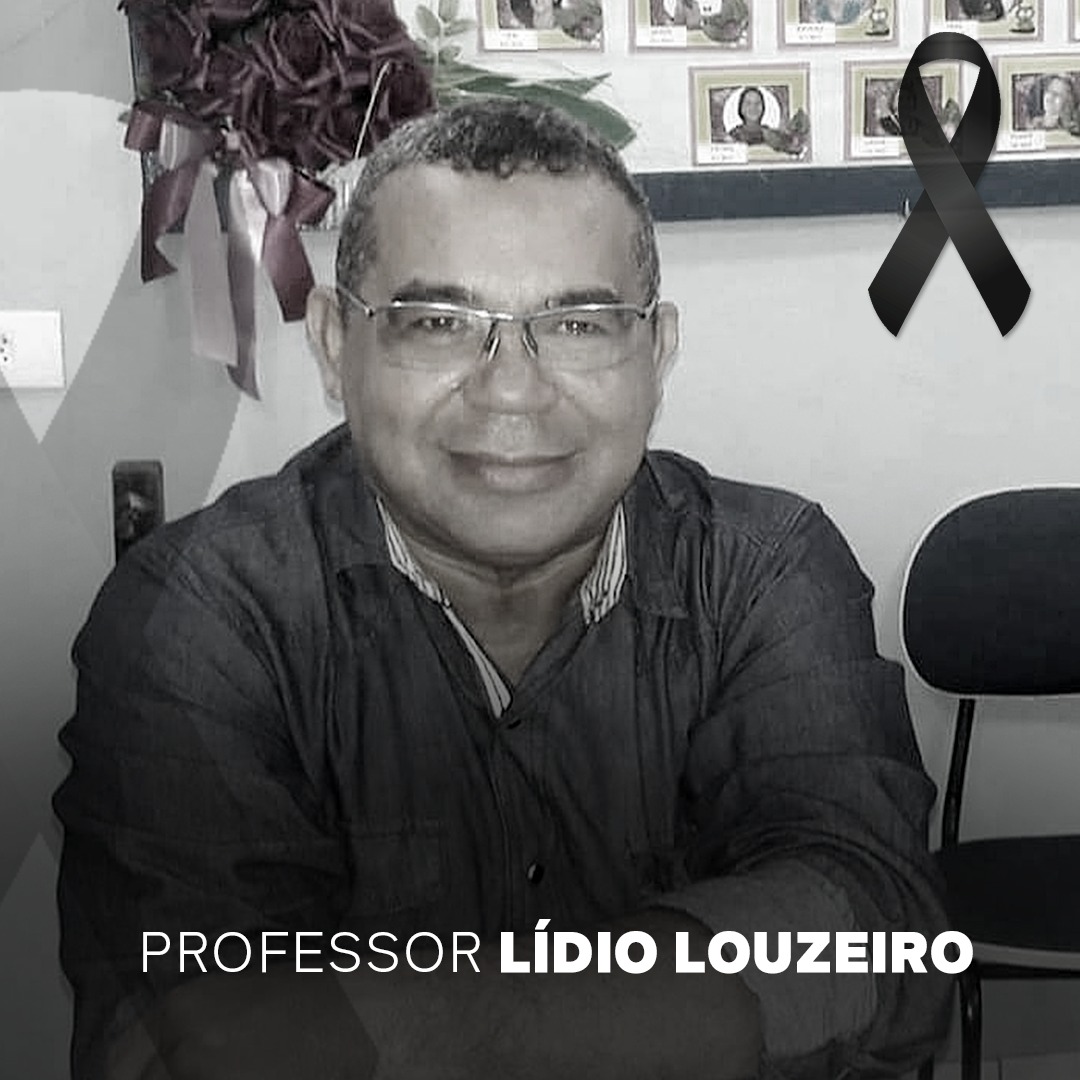 Nota de Pesar - Professor Lídio Louzeiro