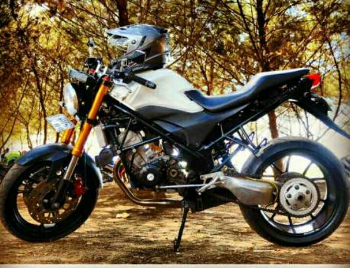 Modif CB150r mantap Supermoto  Oto Trendz