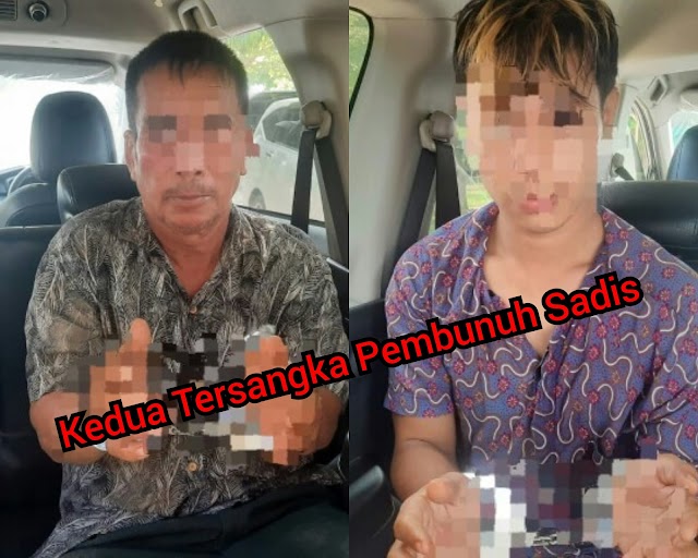 Ayah dan Anak Tersangka Pembunuhan Sadis, Dihadiahi Timah Panas Polres Batu Bara 