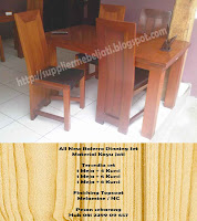 supplier mebel jati jual perabot mebel furniture jati minimalis ukir murah meja kursi makan 