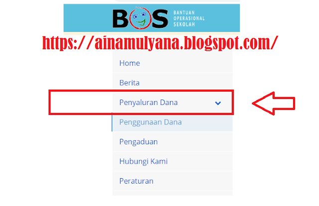 CARA CEK PENYALURAN DANA BOS SD SMP SMA SMK DI SITUS/WEBSITE BOS