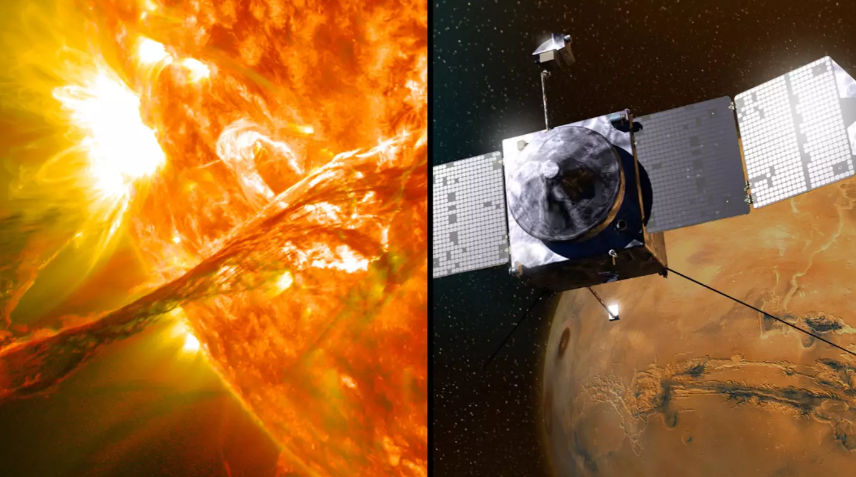 Exploring the Sun's Explosions: Implications for NASA's Mars Mission