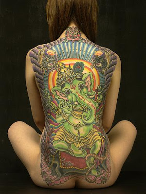 Photo: Ganesha Tattoo, Harizanmai. When I first laid eyes on Manish Arora's Photo: Ganesha Tattoo, Harizanmai. When I first laid eyes on Manish Arora's