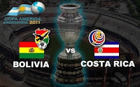 Resultado: Bolivia vs Costa Rica (7 de Julio 2011)