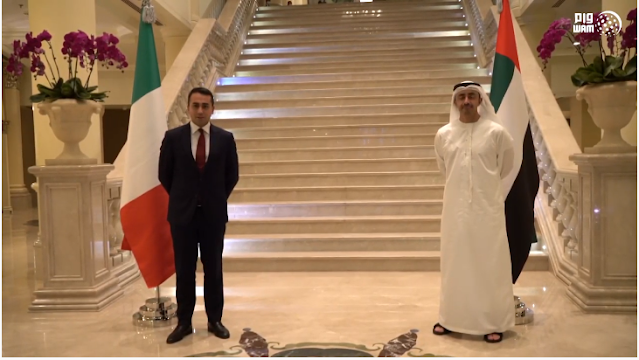 وزير الخارجية الإيطالية في زيارة للإمارات العربية لبحث تعزيز التعاون الاقتصادي 
