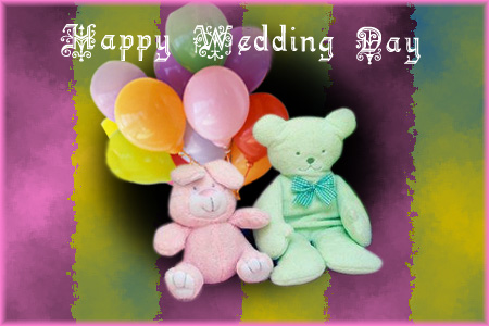 happy wedding card