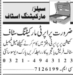 Marketing Staff jobs at Private Sector