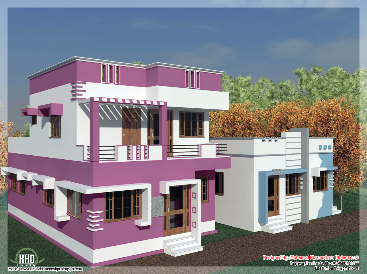  Tamilnadu  model  home  desgin in 3000 sq feet Kerala home  
