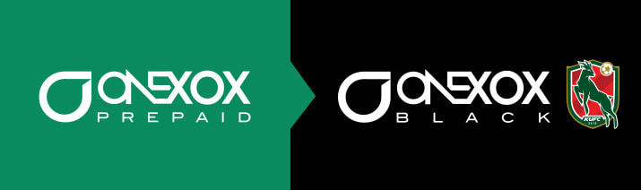 ONEXOX PREPAID tukar ke BLACK Kelantan FC