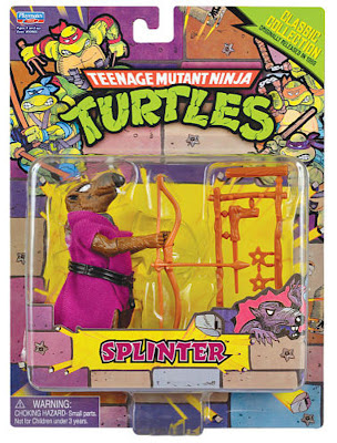 Playmates Teenage Mutant Ninja Turltles TMNT Classic Collection Splinter Figure