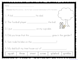 https://www.teacherspayteachers.com/Product/Groundhogs-Triple-Consonant-Blends-Picture-and-Word-Sort-521437