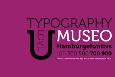 Museo @font-face for Website