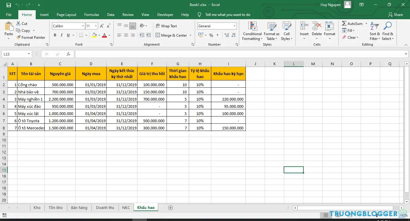 Cách tách Sheet thành từng file Excel riêng biệt trong Excel