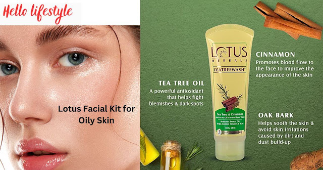 Lotus Facial Kit for Oily Skin