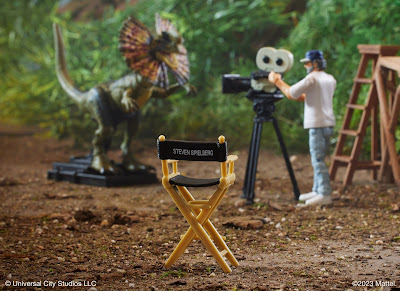 San Diego Comic-Con 2023 Exclusive Jurassic Park The Hammond Collection “Man Creates Dinosaurs” Steven Spielberg Action Figure by Mattel