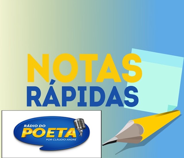 AS RAPIDINHAS DA NOITE DIRETAMENTE DA REDAÇÃO DO BLOG DO POETA