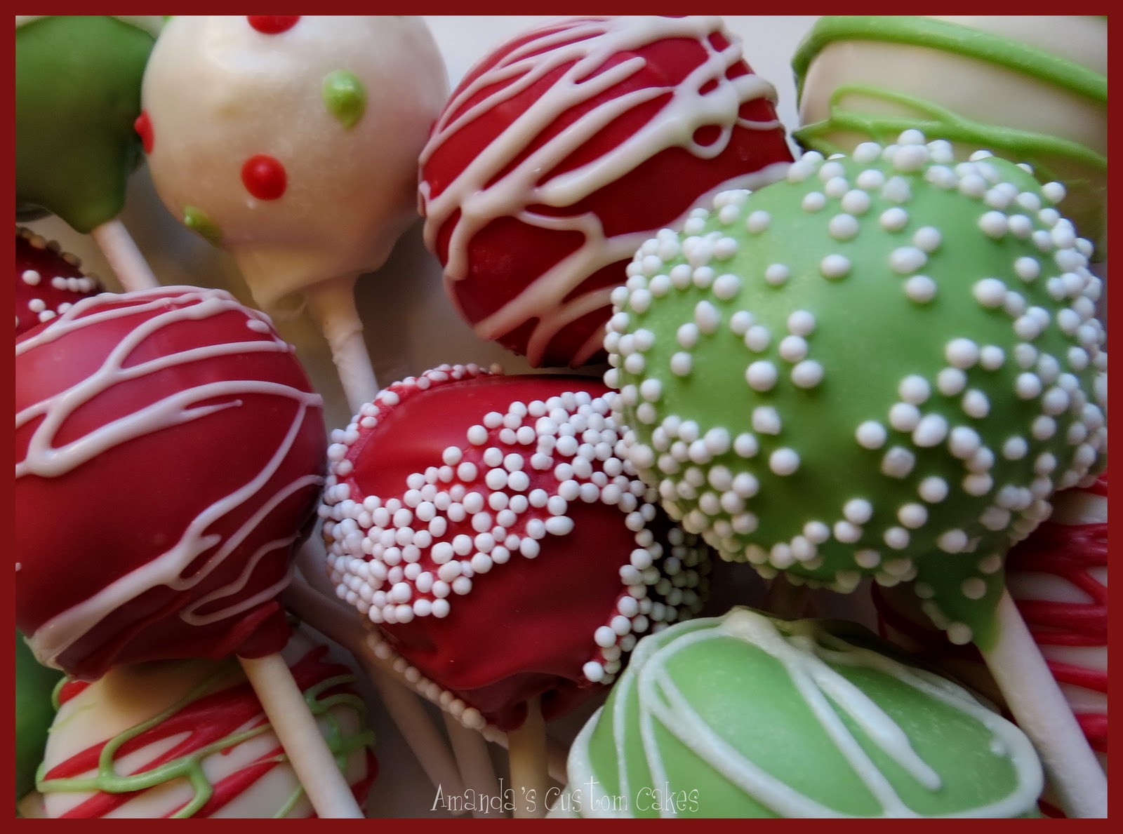 CHRISTMAS CAKE POPS | learningenglish-esl