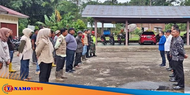 H+2 Idul Fitri 1445 H, Bupati Eka Putra Apel Bersama Satgas PB Nagari