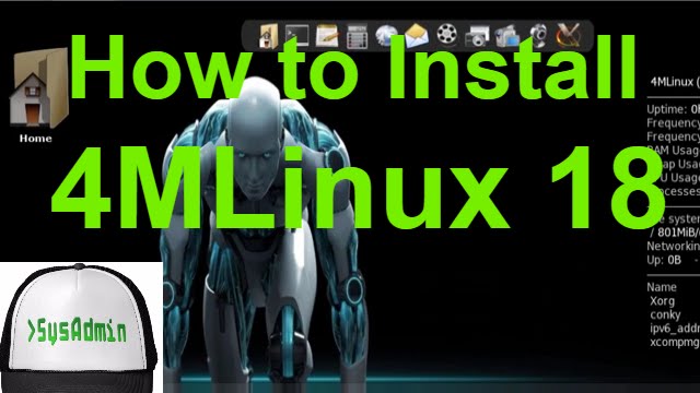 How to Install 4MLinux 18 and Review on VMware Workstation Tutorial