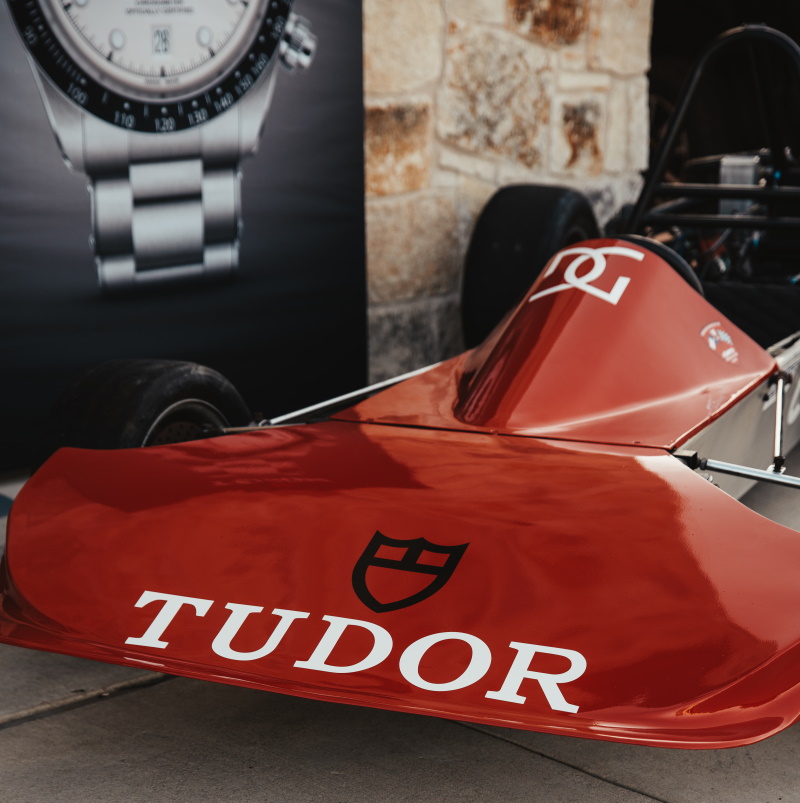 Tudor Watch Racing Car