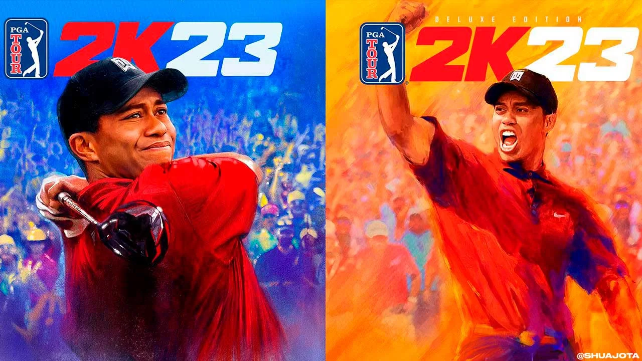 PGA Tour 2K23 Cover Athlete Tiger Woods