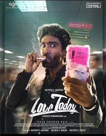 Love Today (2022) HDRip Tamil Movie Download - KatmovieHD