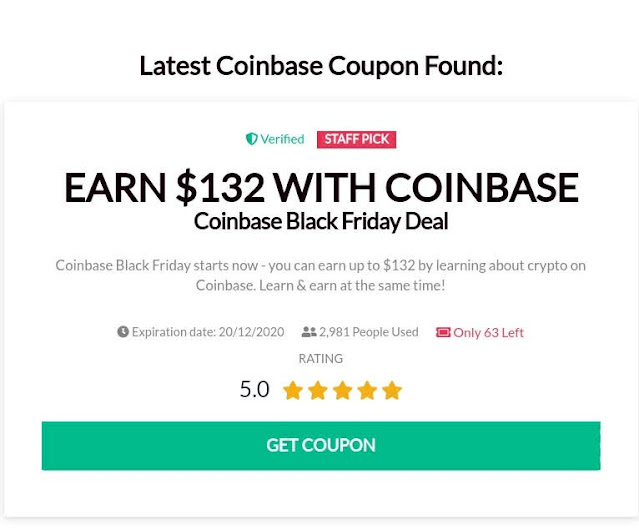 Coinbase coupon