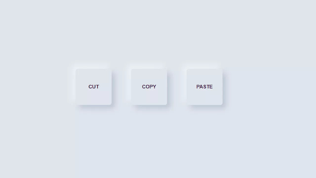 Pure CSS3 Soft-UI Button Pattern